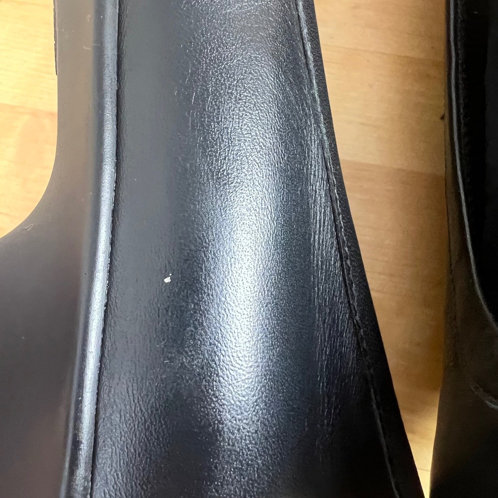 Classic Black Low Heel Women's Pump - Picture 7 of 11